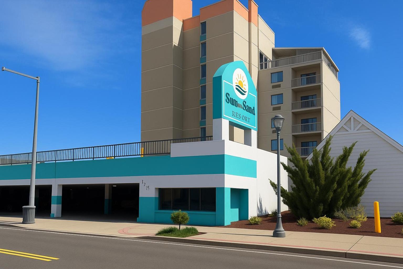 Sun & Sand Resort Oceanfront Suites Virginia Beach Exteriör bild